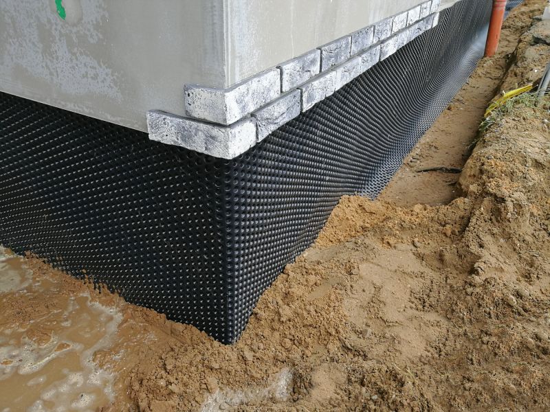 Basement Walls Waterproofing detail